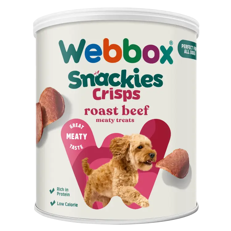Webbox Snackies Beef Crisps 35g