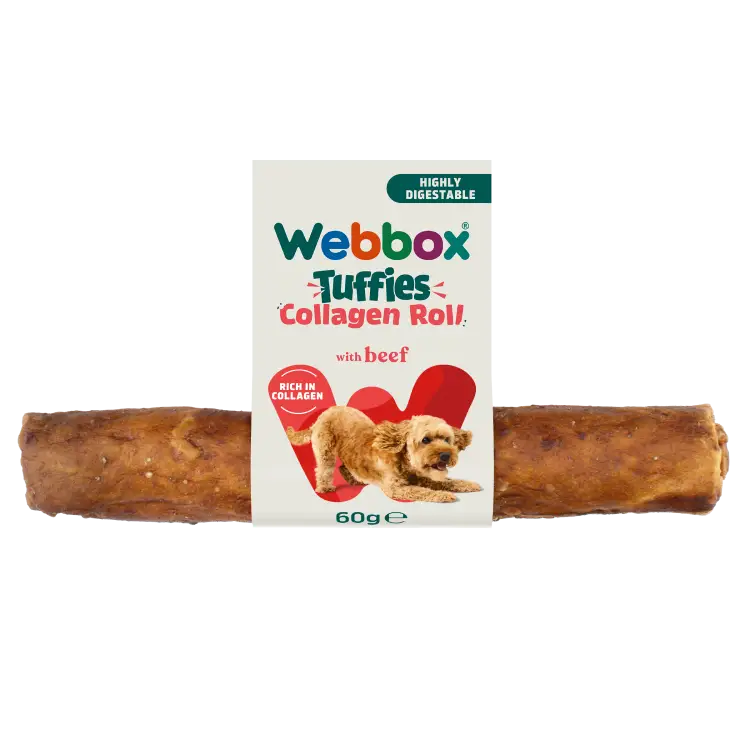 Webbox Tuffies Beef Collagen Roll 60g
