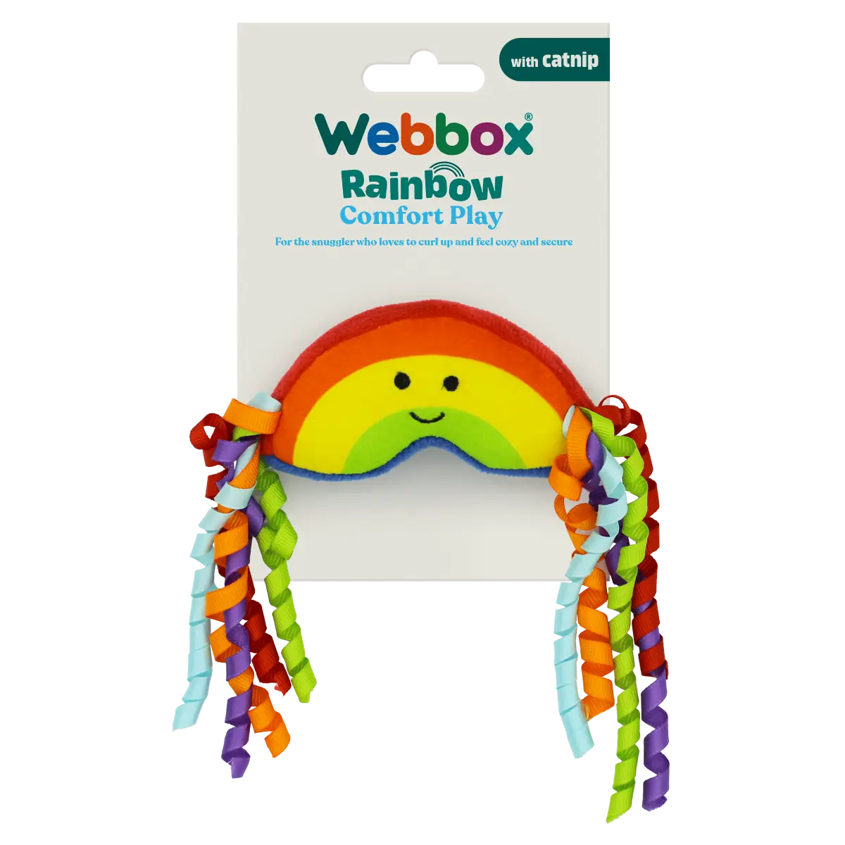 Webbox Rainbow with Catnip for Cats